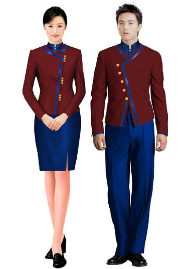酒店服務員工作服